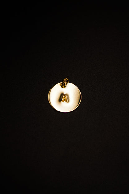 Monogram Circle Charm
