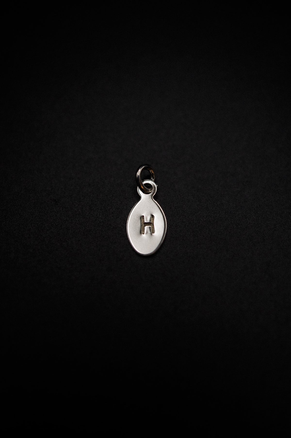 Monogram Oval Charm