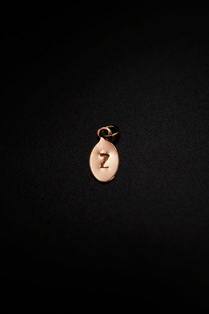 Monogram Oval Charm