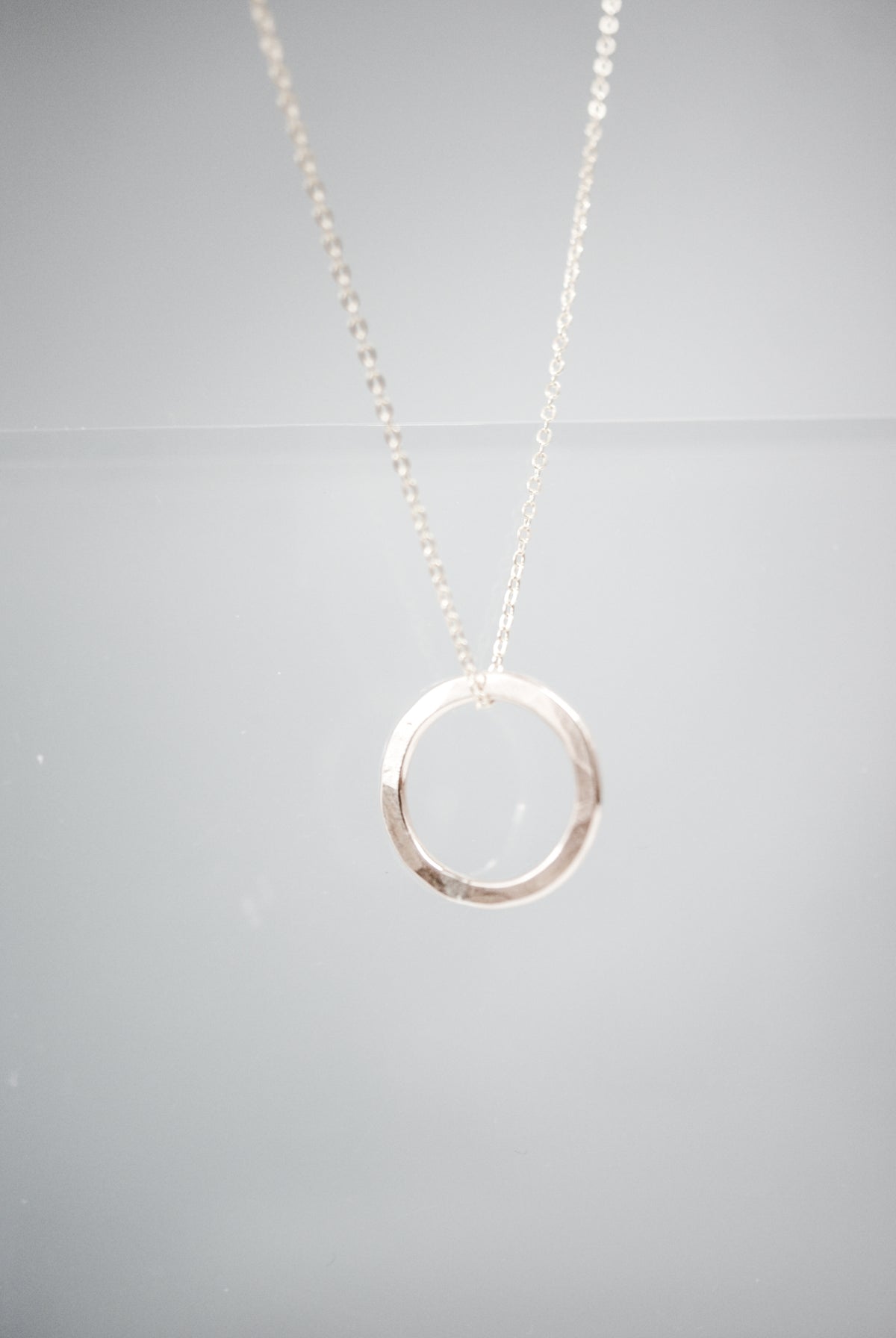 Mini Open Circle Necklace