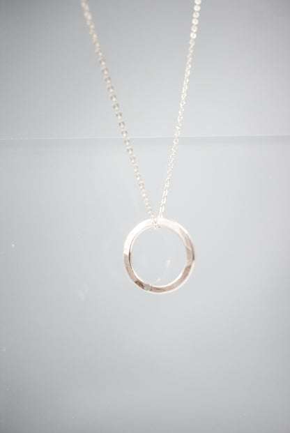 Mini Open Circle Necklace