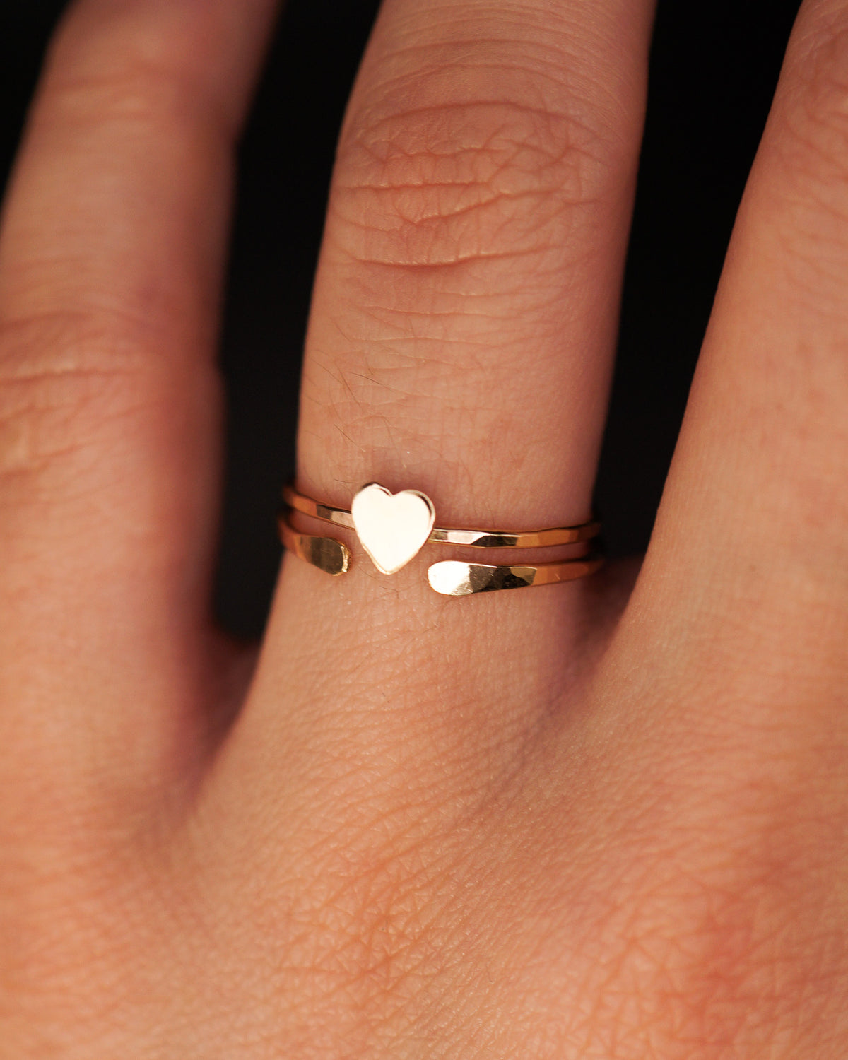 Open Stacker Ring, 14K Gold Fill