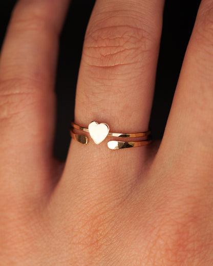 Open Stacker Ring, 14K Gold Fill