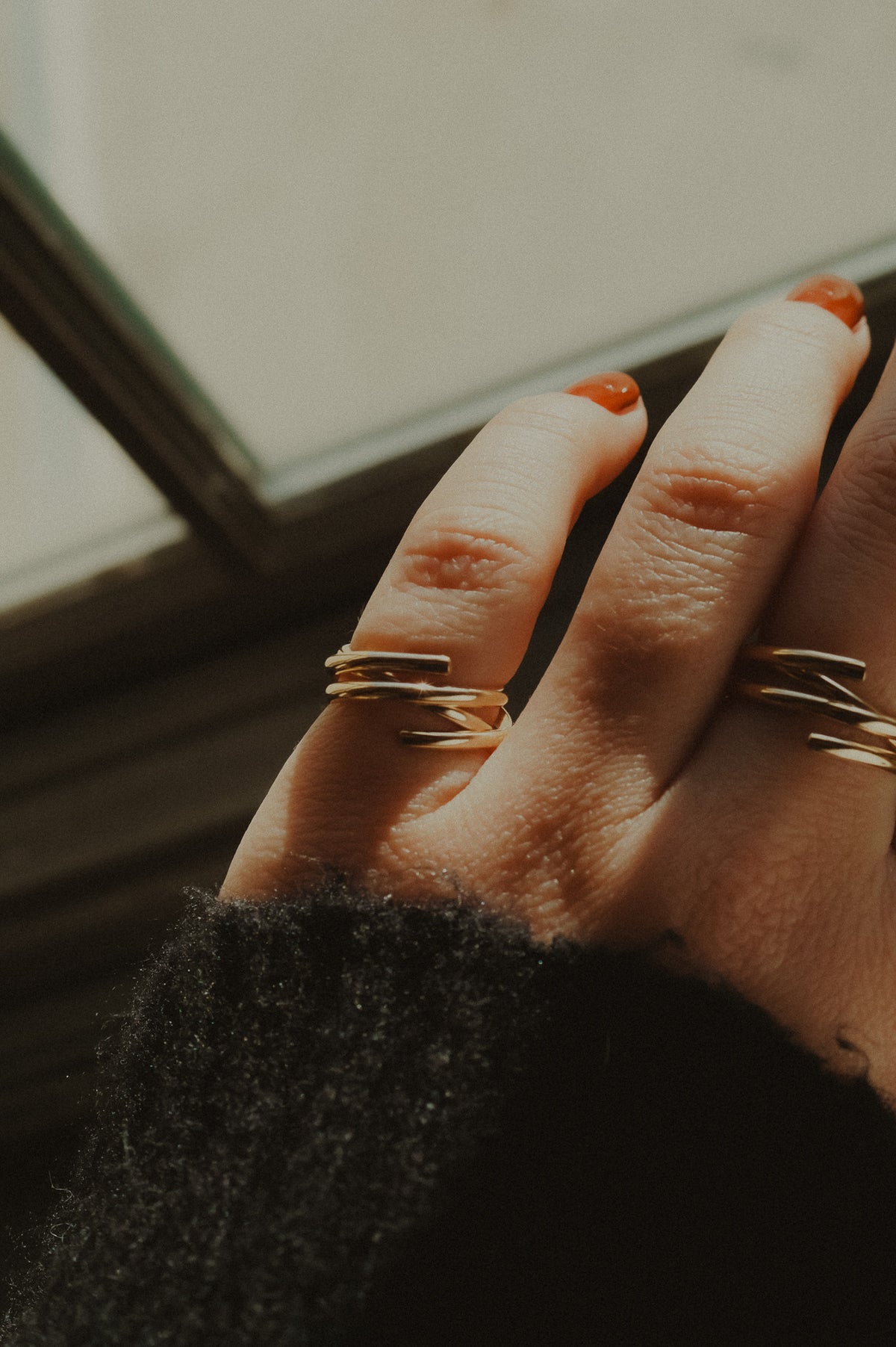 Open Spiral Ring, 14K Gold Fill