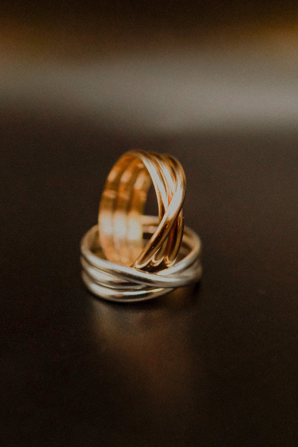 Overlap Ring, 14K Gold Fill