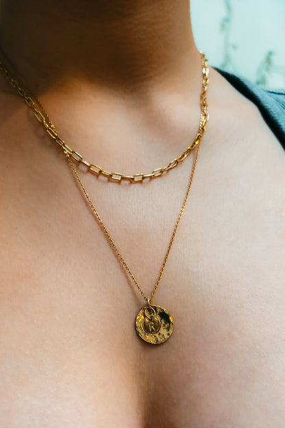 Rectangle Chain Necklace