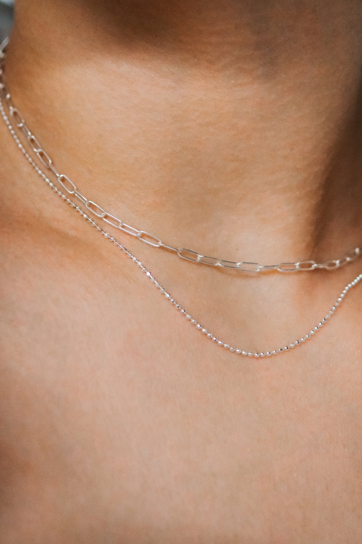 Rectangle Chain Necklace