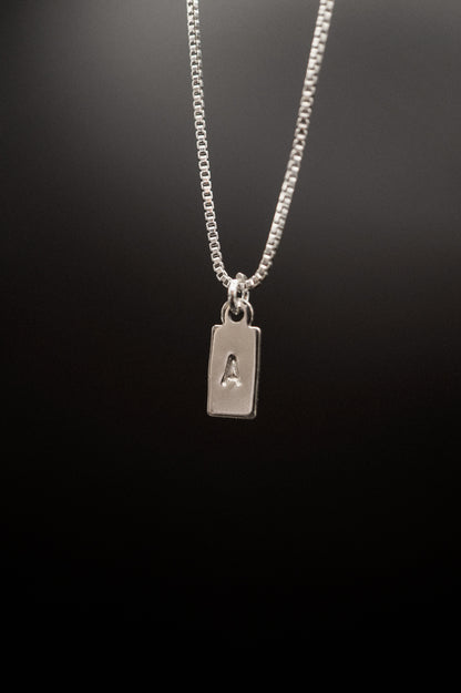 Monogram Rectangle Charm