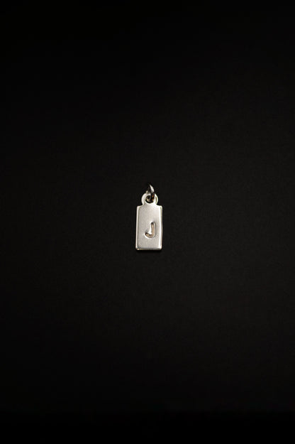 Monogram Rectangle Charm
