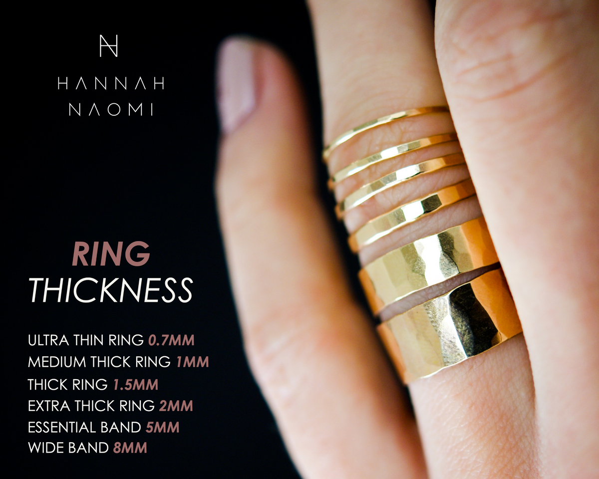 Thick Ring, 14K Gold Fill