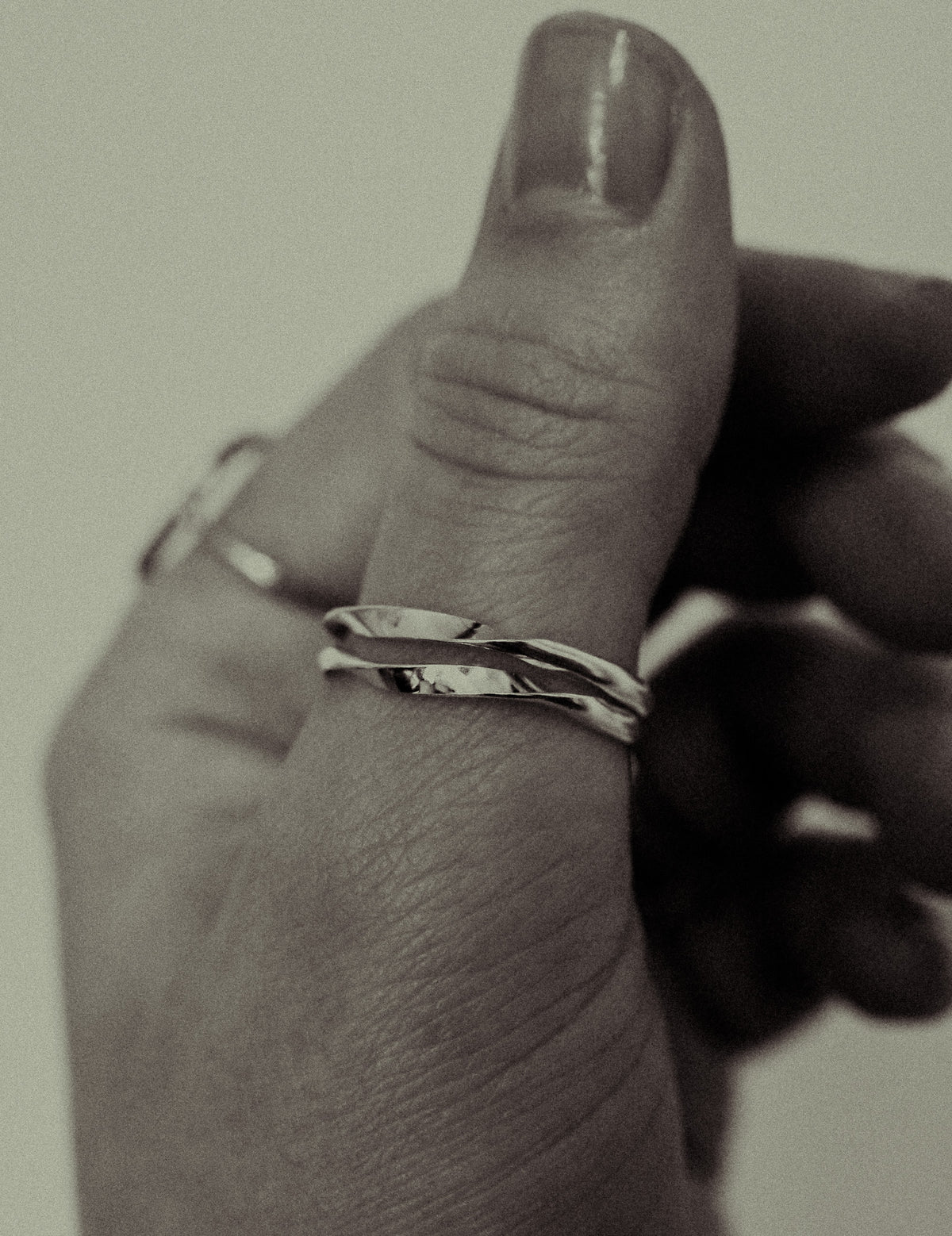 Möbius Band, Solid 14K Rose Gold