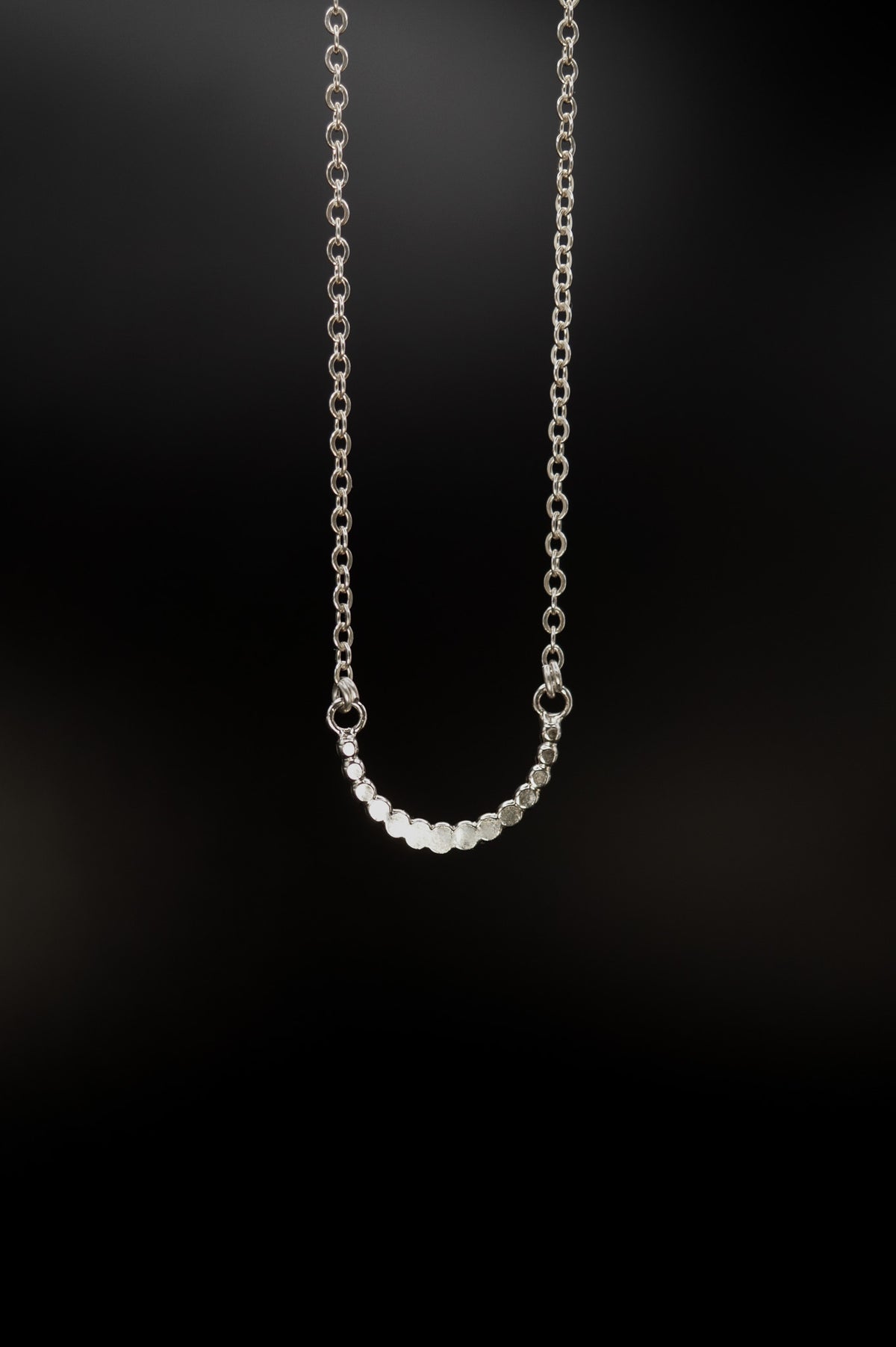 Small Bead Necklace, Gold Fill, Rose Gold Fill, or Sterling Silver