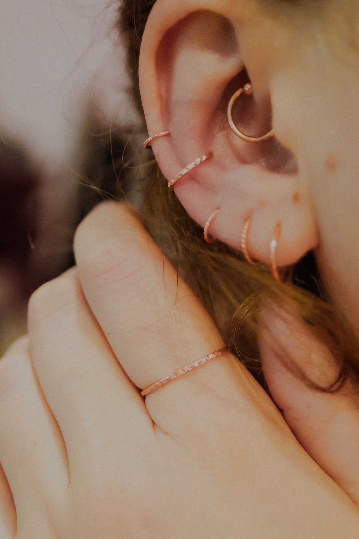 Sparkle Gift Set, 14K Rose Gold Fill