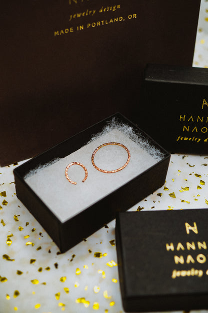 Sparkle Gift Set, 14K Rose Gold Fill