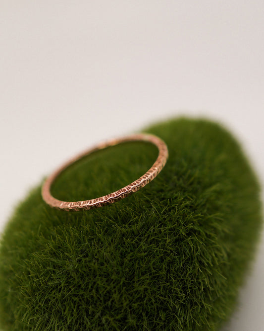 Sparkle Ring, 14K Rose Gold Fill