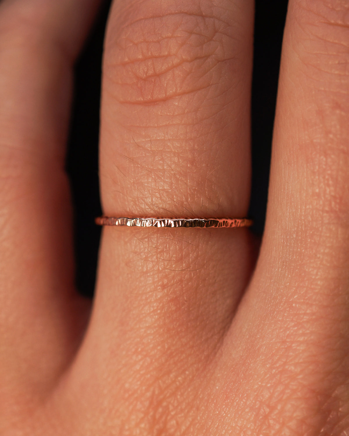 Sparkle Ring, 14K Rose Gold Fill