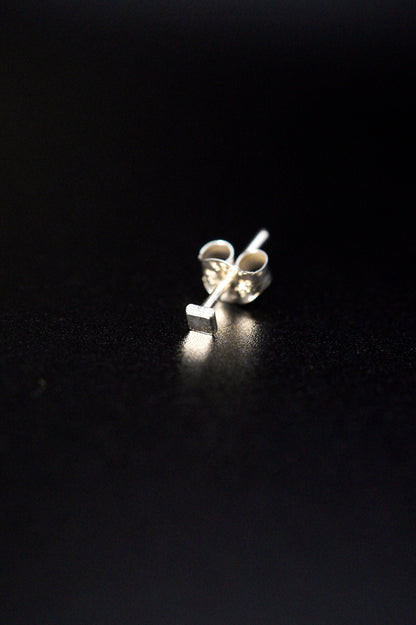 Square Mirror Stud Earrings, Gold Fill, Rose Gold Fill, or Sterling Silver