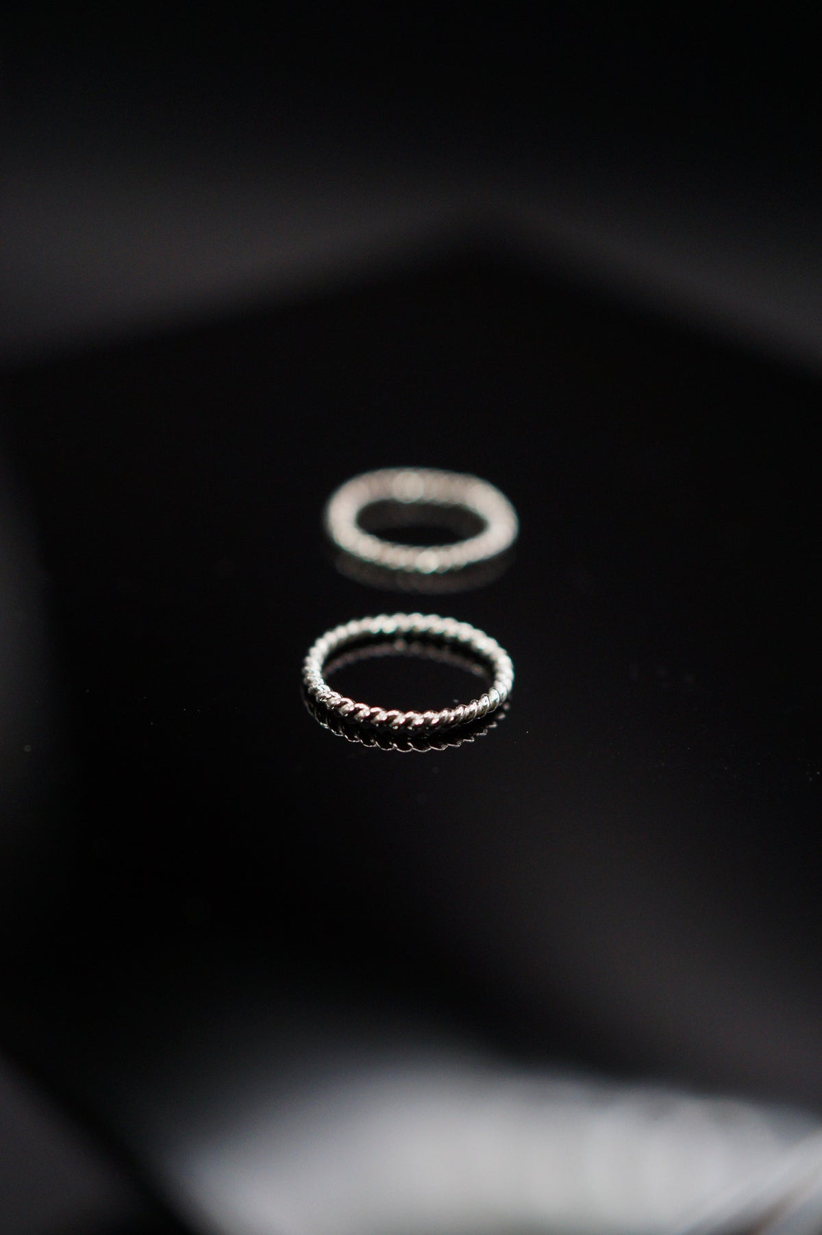 Twist Huggie Hoop Earring in Sterling Silver