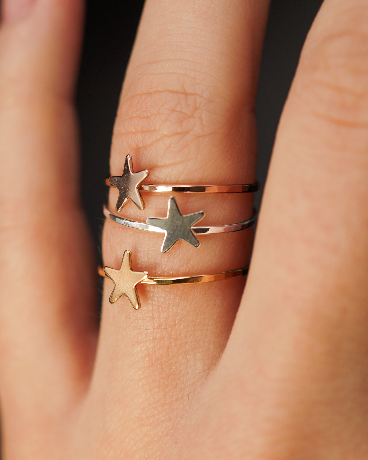 Star Ring, 14K Gold Fill