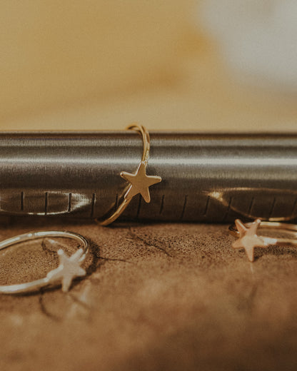 Star Ring, 14K Gold Fill