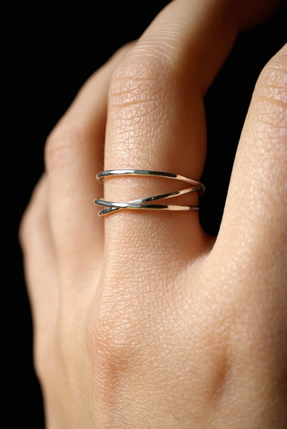 Wraparound Ring, Sterling Silver