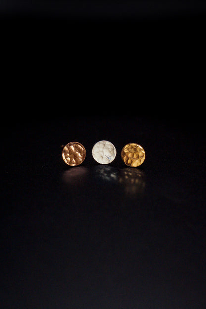 Dot Stud Earrings, Gold Fill, Rose Gold Fill or Sterling Silver