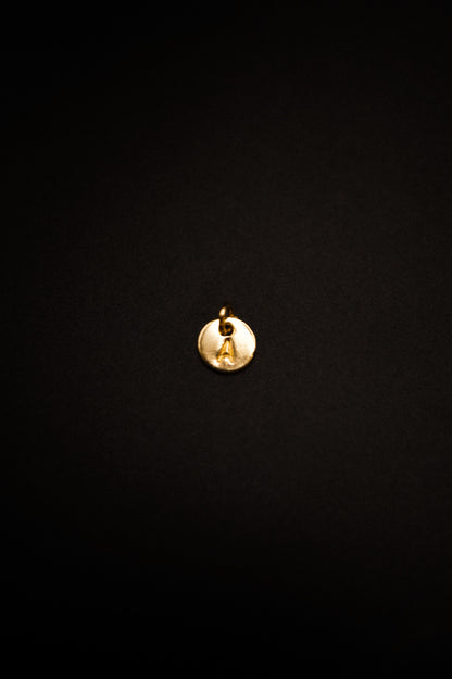 Tiny Monogram & Bangle Set, 14K Gold Fill