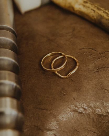 Teardrop Ring, Sterling Silver