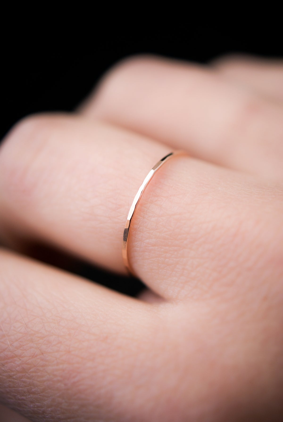 Ultra Thin Ring, 14K Rose Gold Fill