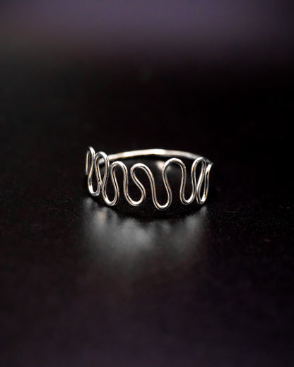 Diadem Ring, Sterling Silver