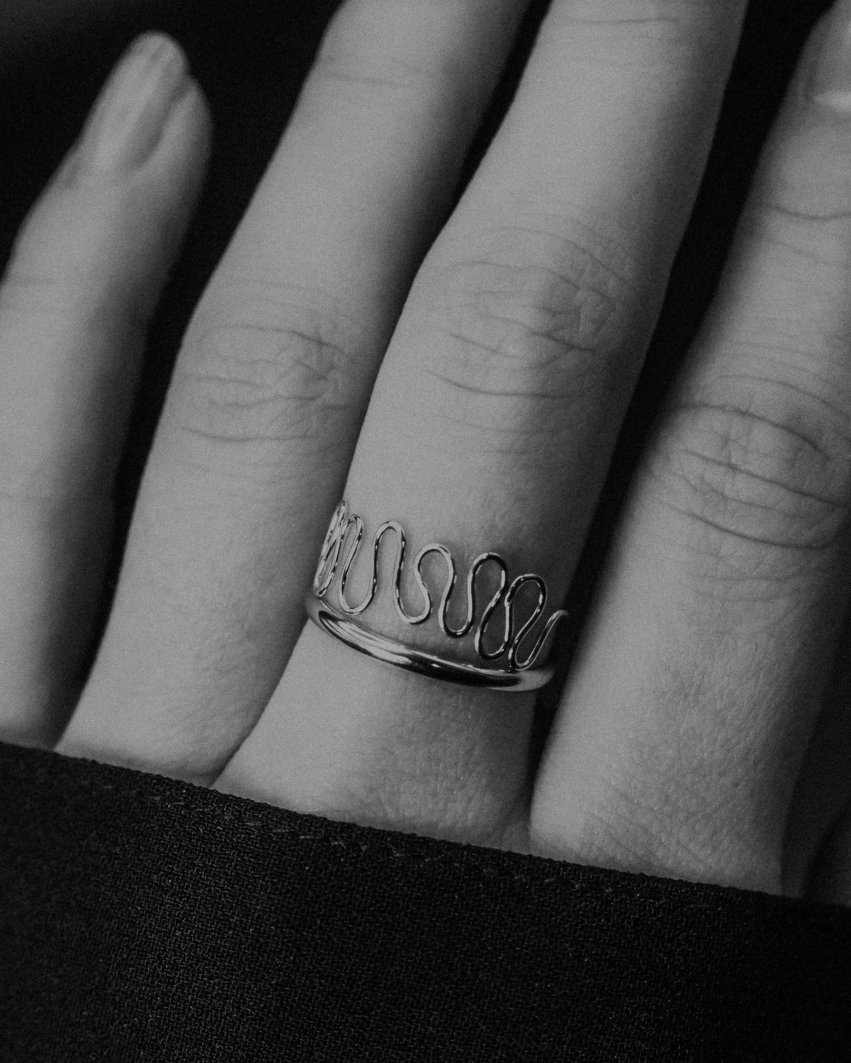 Diadem Ring, Solid 14K Gold