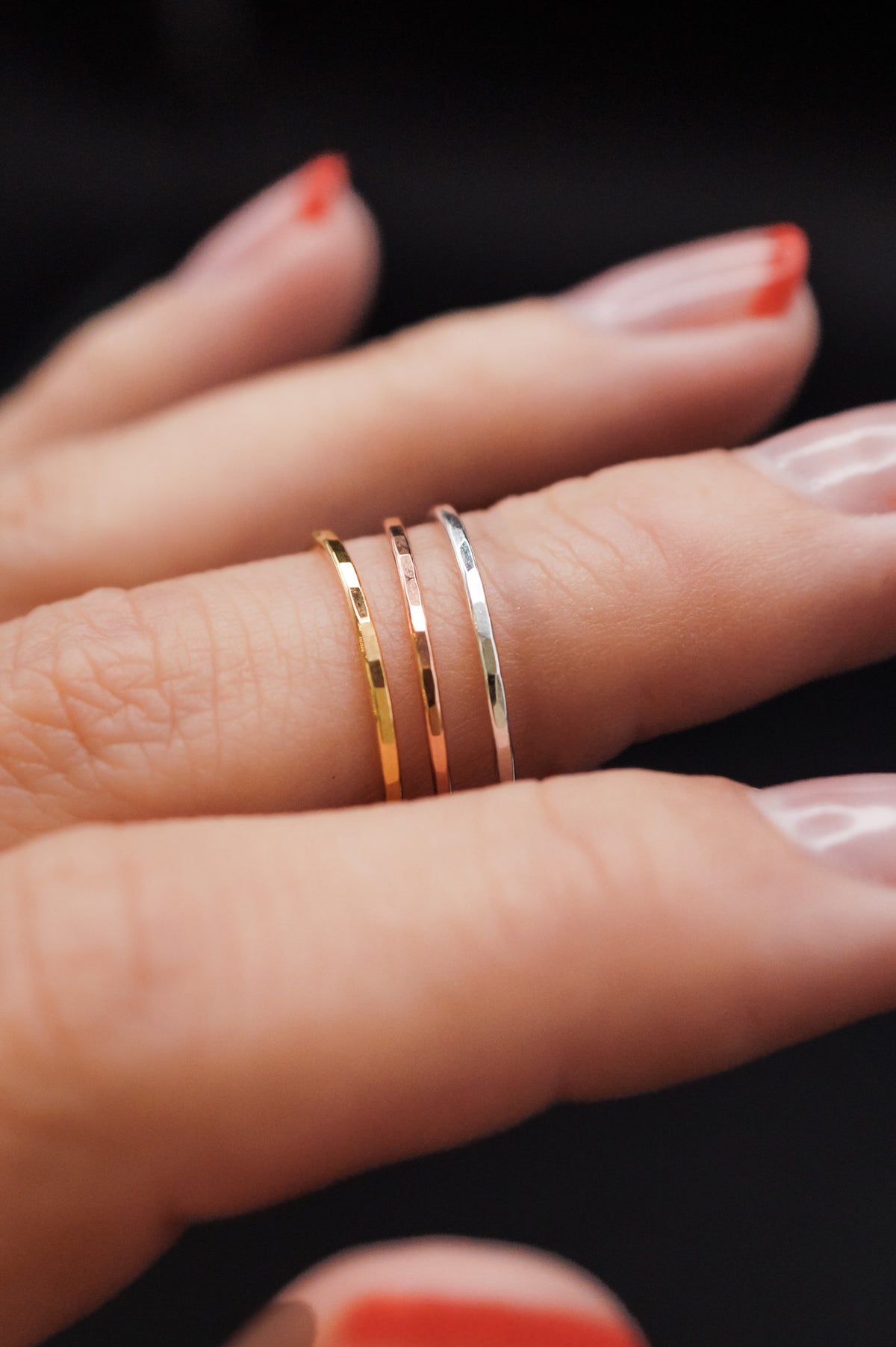 Medium Thick Ring, 14K Gold Fill