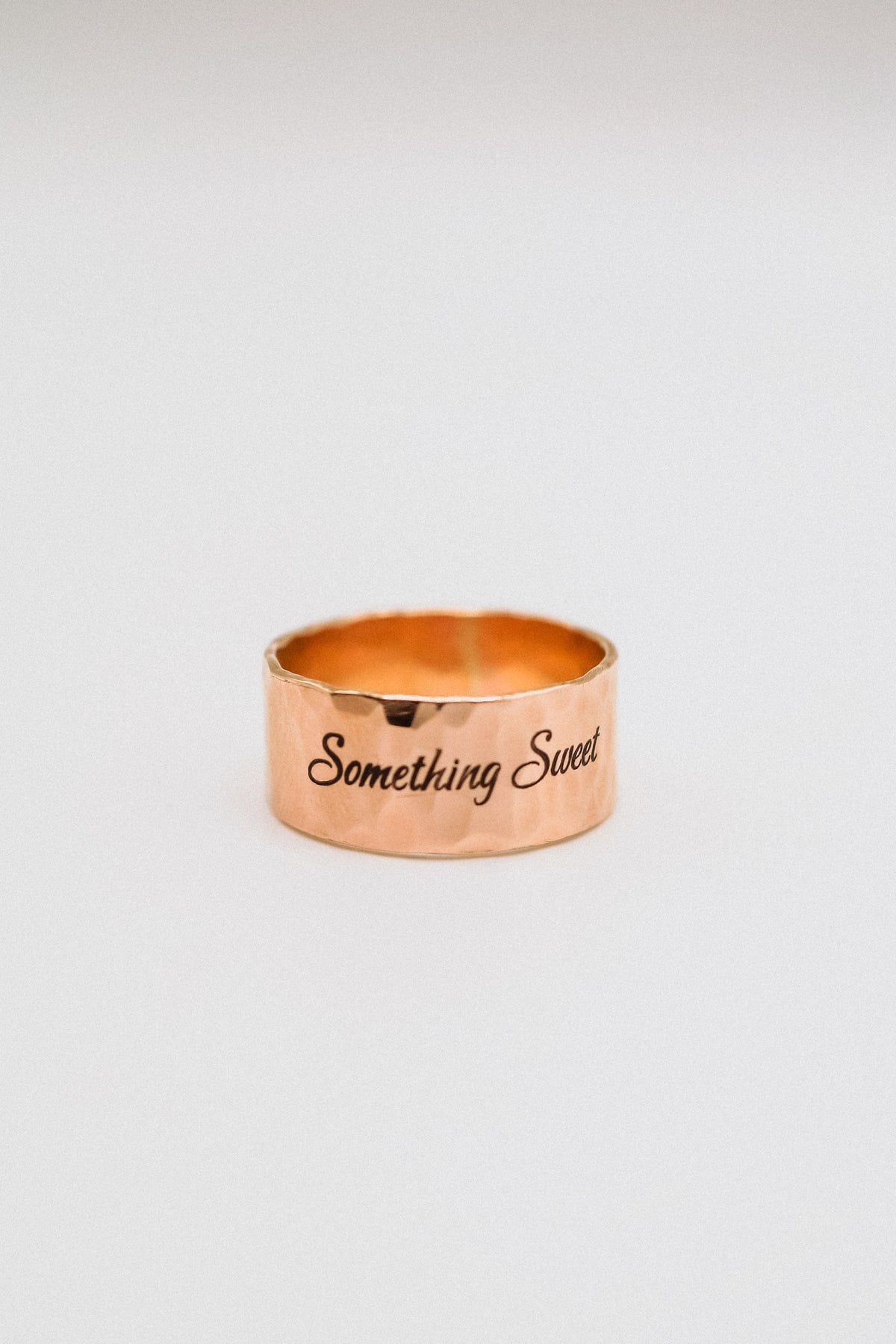 Wide Band, 14K Rose Gold Fill