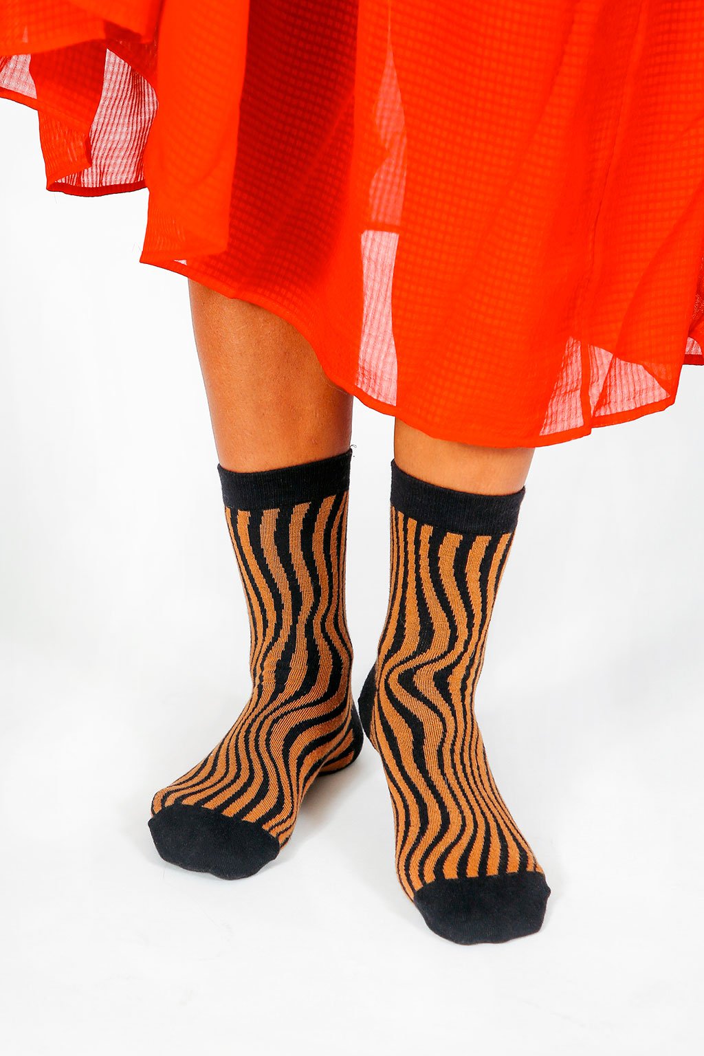 Wavy Ankle Socks