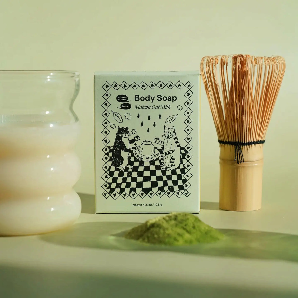 Matcha Oat Milk Bar Soap
