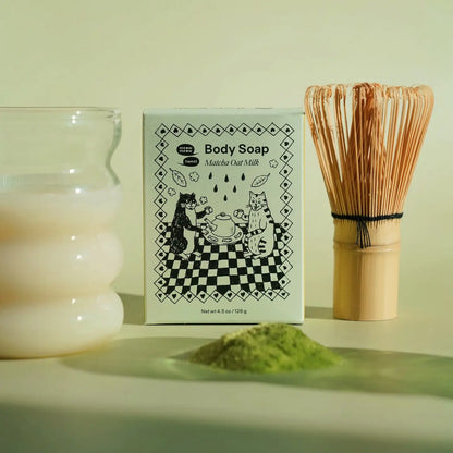Matcha Oat Milk Bar Soap