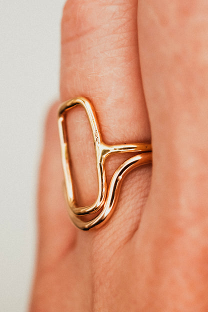 Arc Ring, 14K Gold Fill