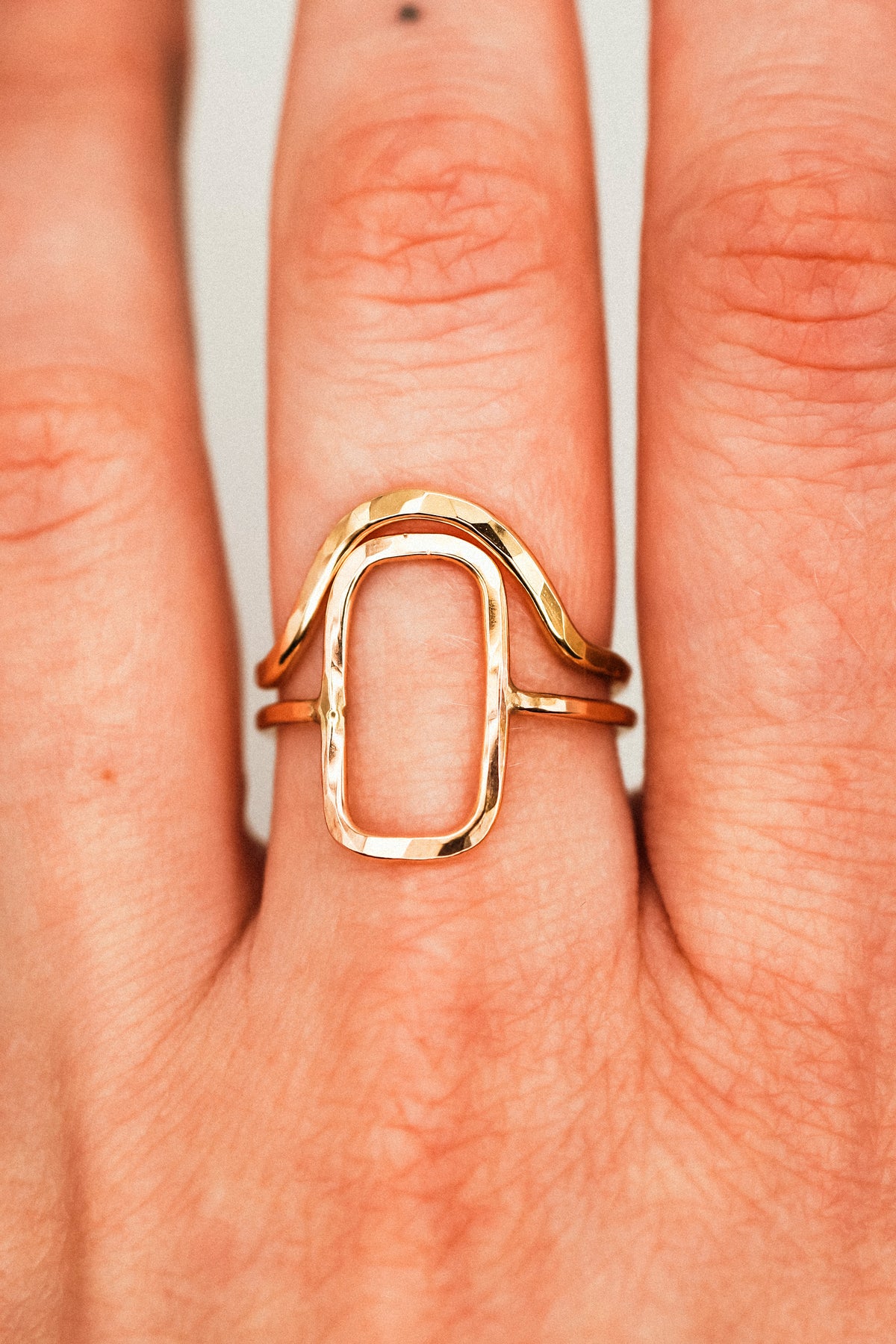 Arc Ring, 14K Gold Fill
