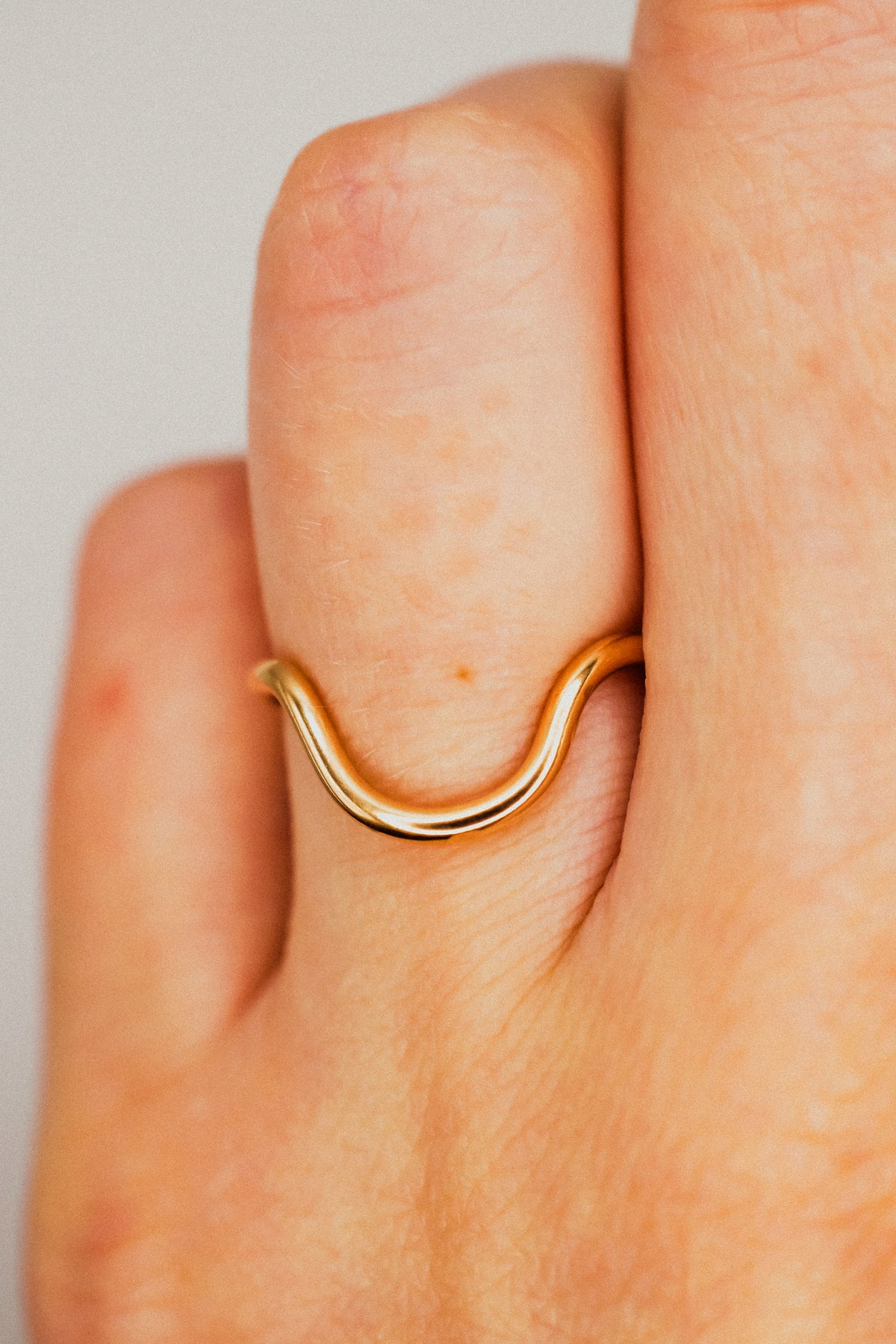 Arc Ring, 14K Gold Fill
