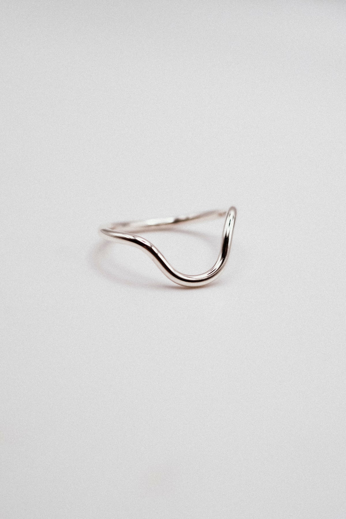 Arc Ring, Sterling Silver
