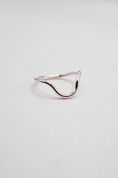 Arc Ring, Sterling Silver