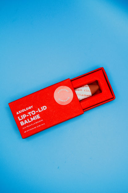 Cinnamon Lip-to-Lid Balmie