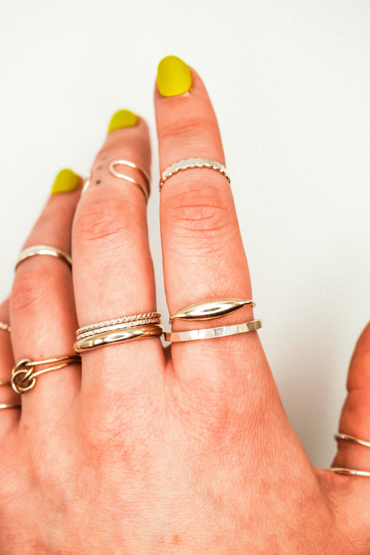 Baguette Spinner Ring, Sterling Silver