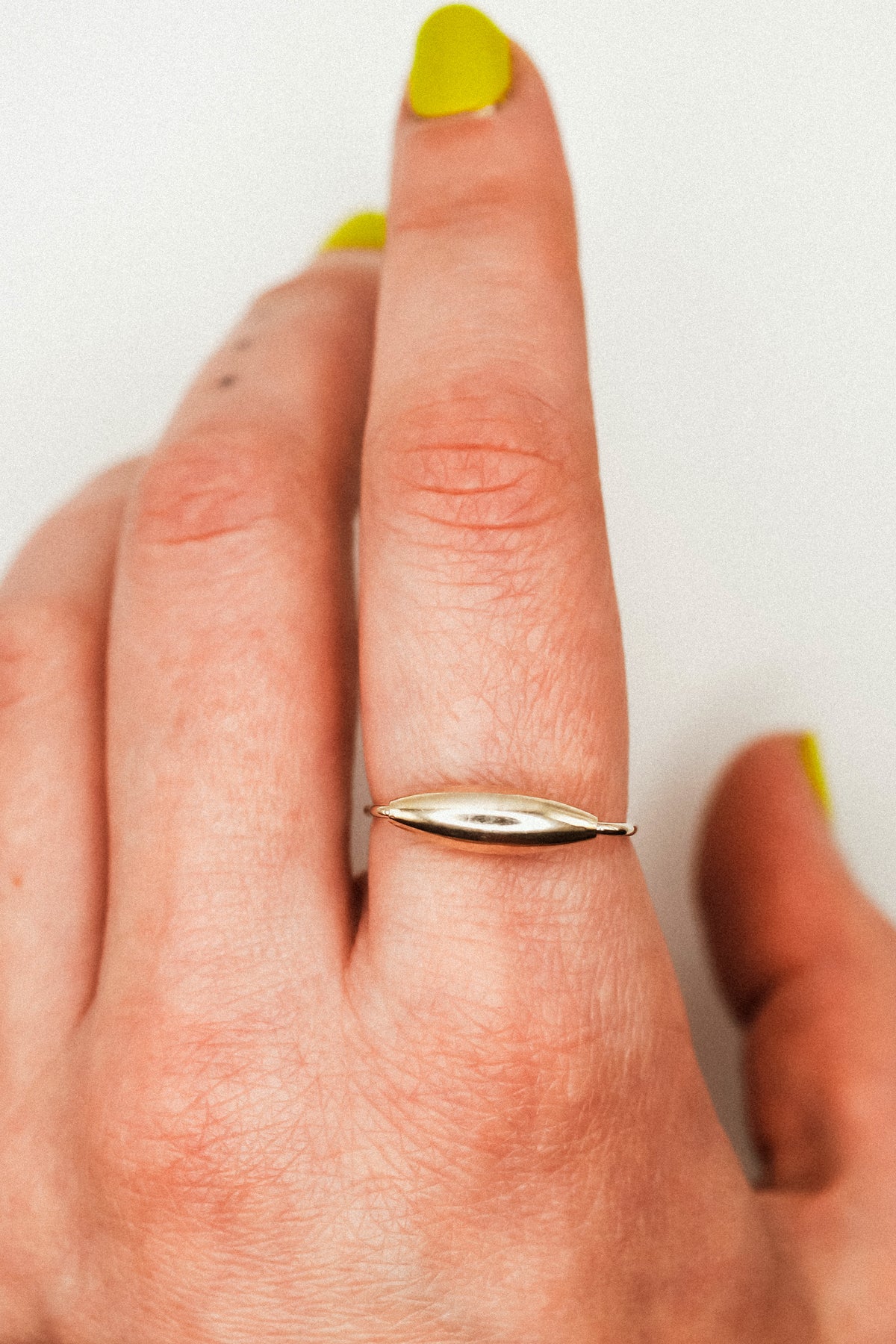 Baguette Spinner Ring, Sterling Silver