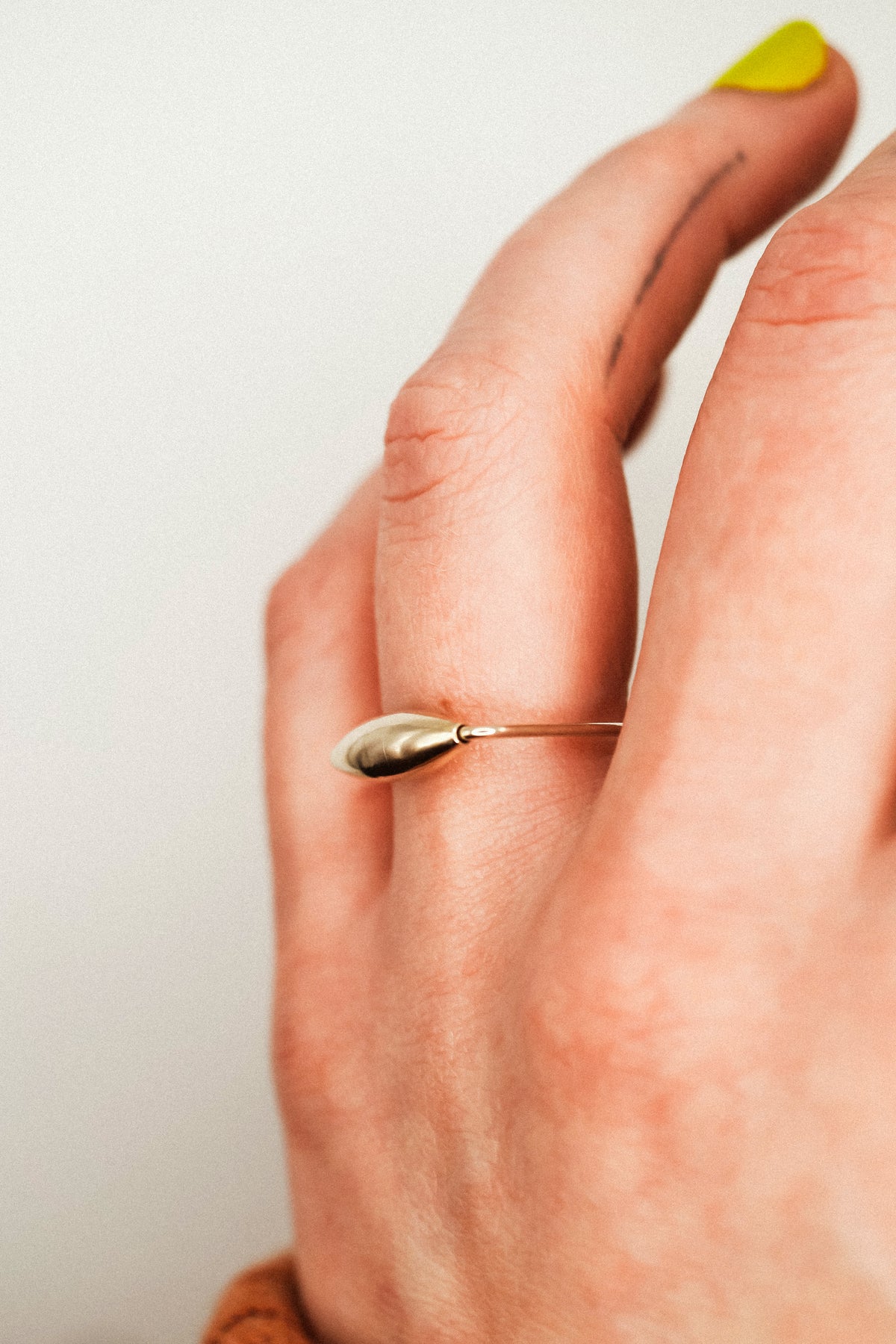 Baguette Spinner Ring, Sterling Silver