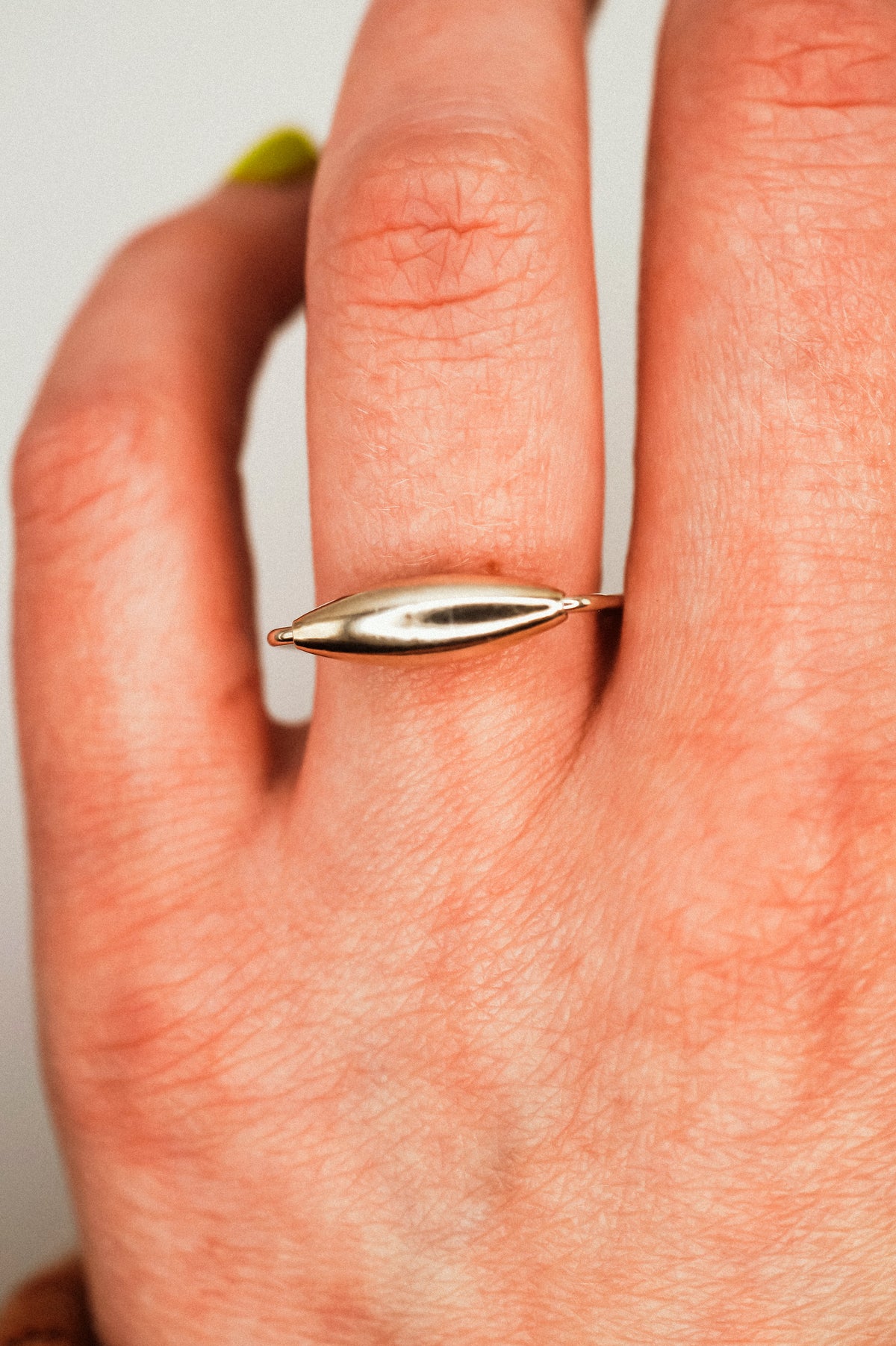 Baguette Spinner Ring, Sterling Silver