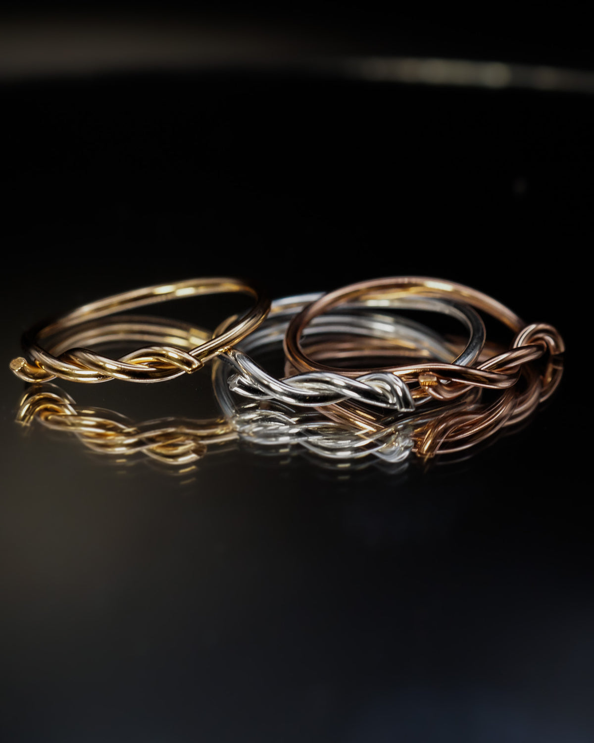 Barbed Wire Ring, 14K Gold Fill