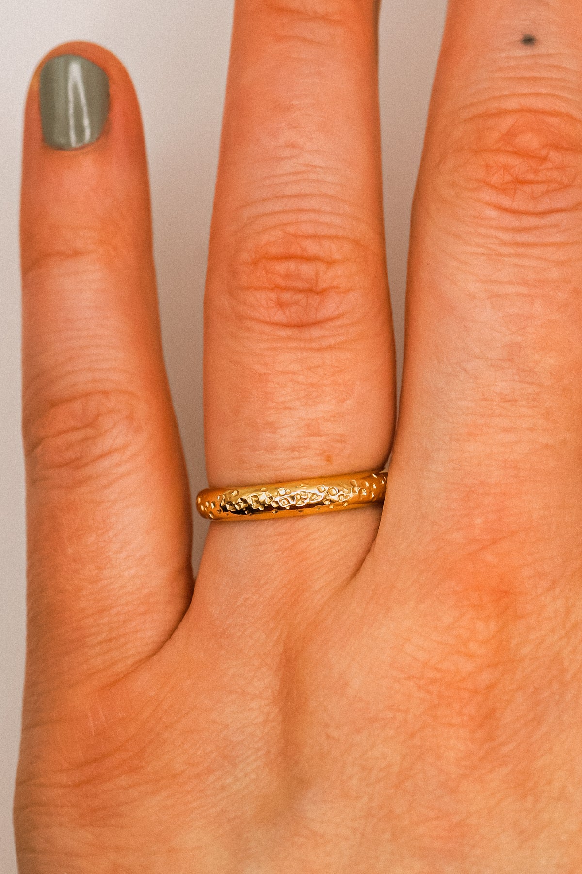Chunky Band, 14K Gold Fill
