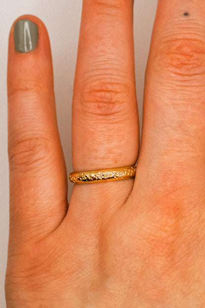 Chunky Band, 14K Gold Fill