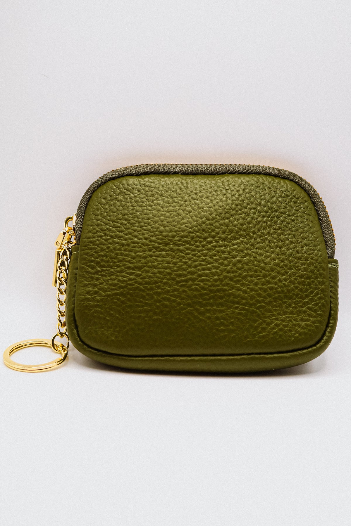 Leather Mini Clutch Bag